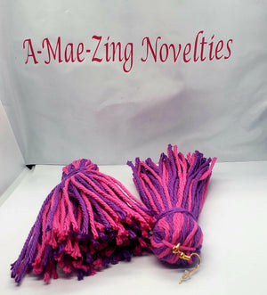 4" Multi colors Handmade Tassel Earrings